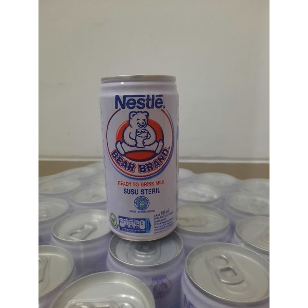 

Susu steril Bear brand 189ml