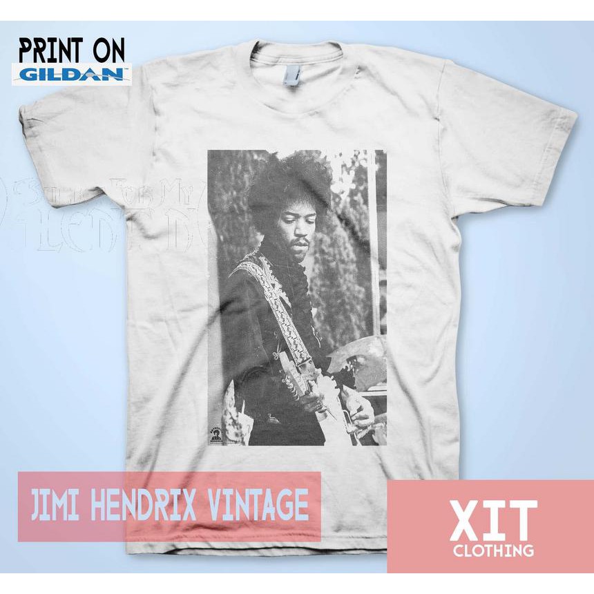 Kaos DTF Musik jimi hendrix vintage