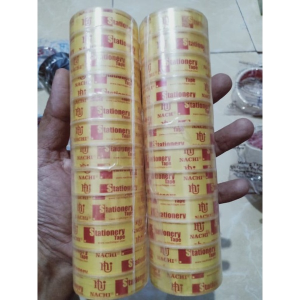 

(110gr) 1roll isolasi bening nachi isi 12 10yard