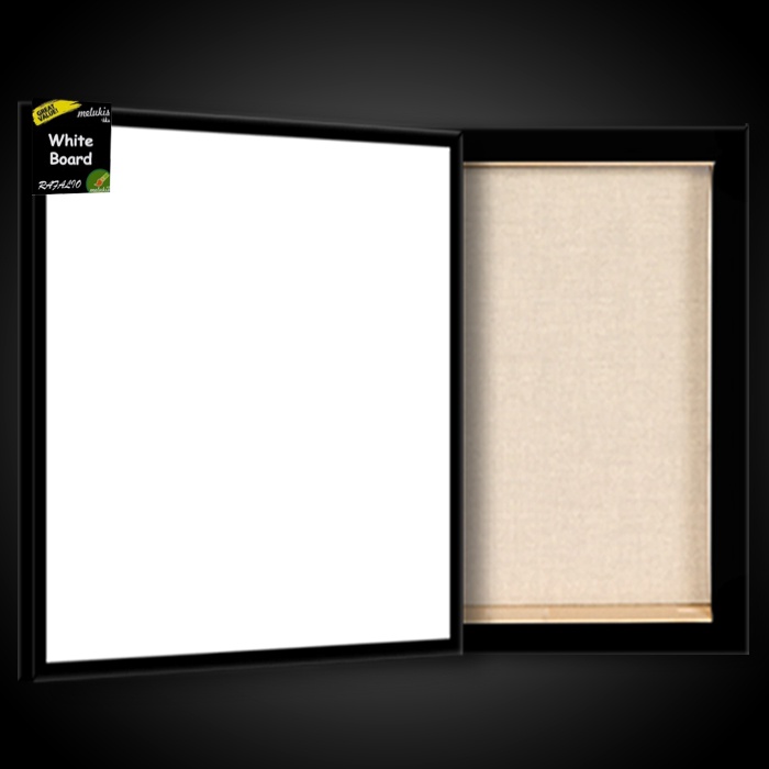 

White Board Melamin Papan Tulis Putih By Ravalio 70x100 cm