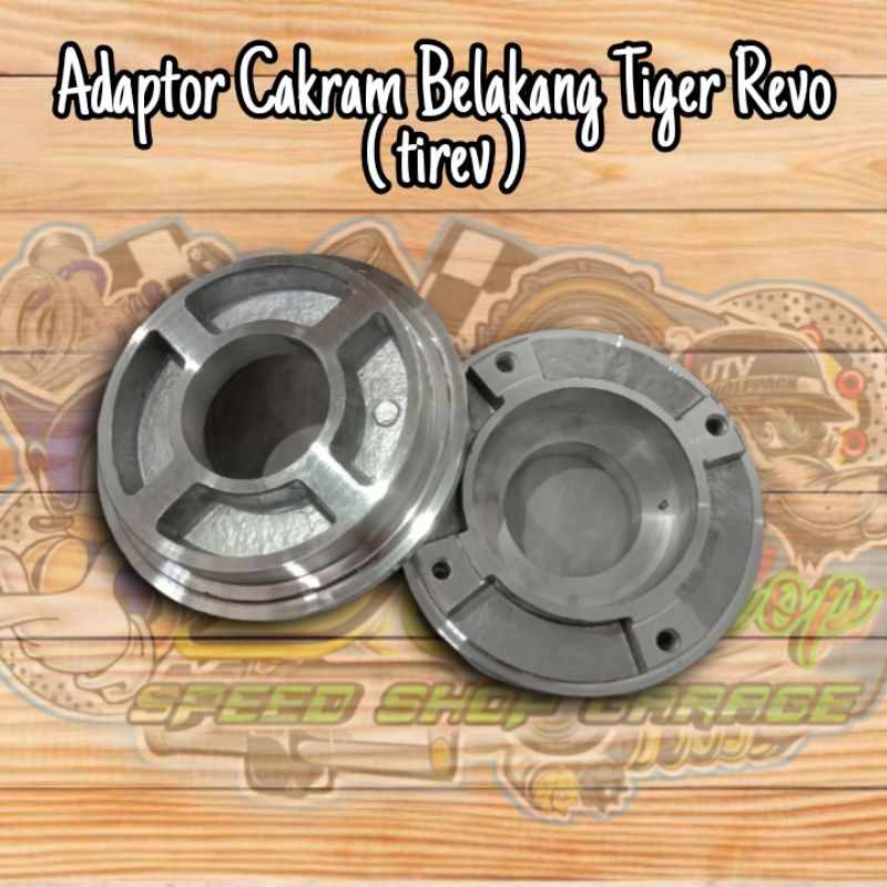Adaptor Cakram Plendes Tromol Belakang Tiger Revo (tirev)
