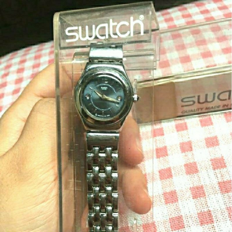 Preloved Jam Wanita SWATCH IRONY