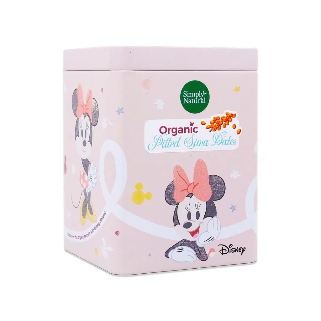 

Simply Natural Organic Pitted Siwa Dates (Disney Canister) - 180gr