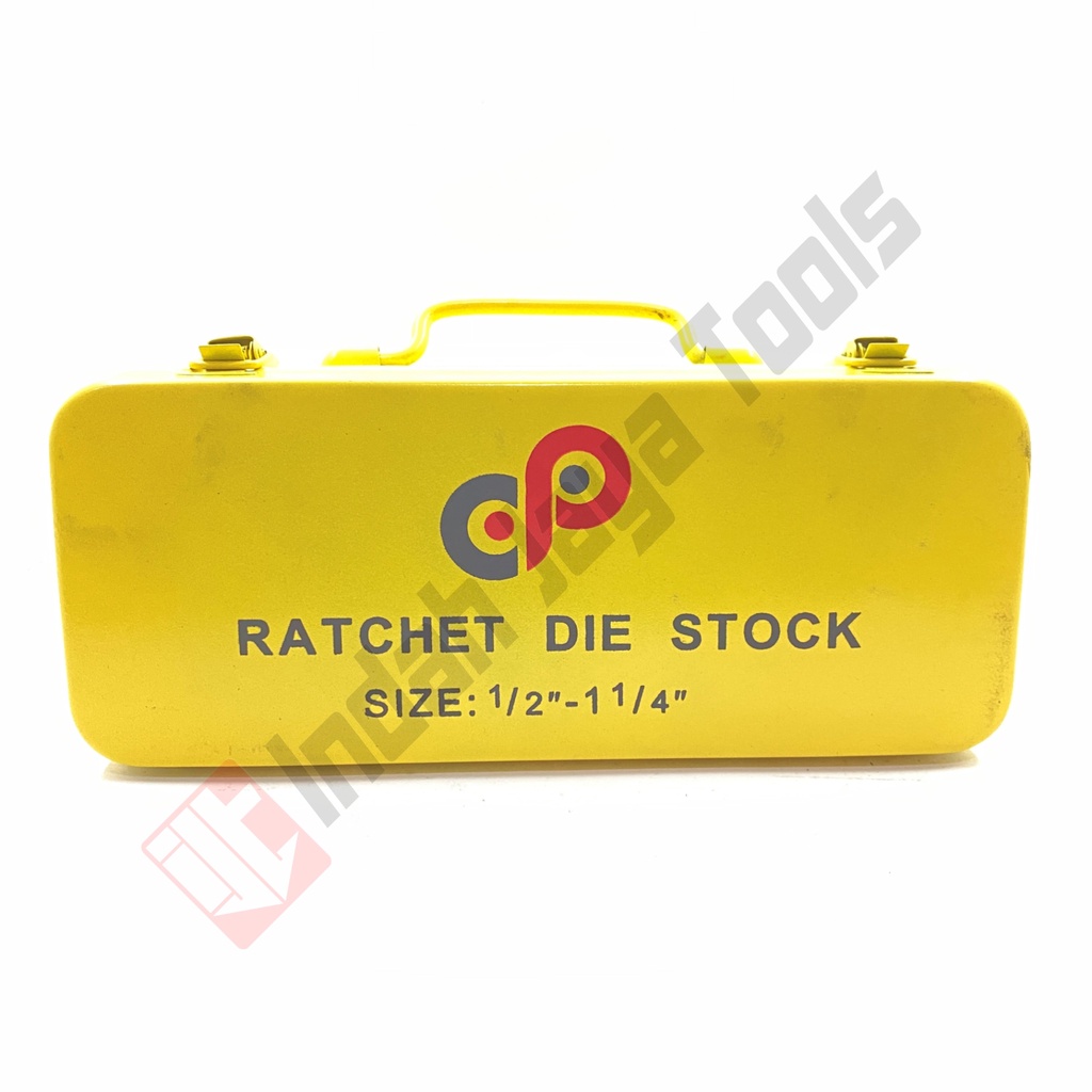 KUNING RRC Mesin Alat Snai Snei Pipa Set 1/2 - 1-1/4 Inch Manual Drat