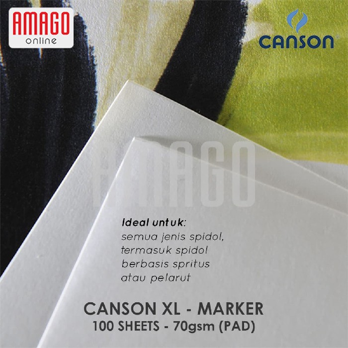 CANSON XL Marker - 100 sheets - A4 - 70g (Pad) - 200297236