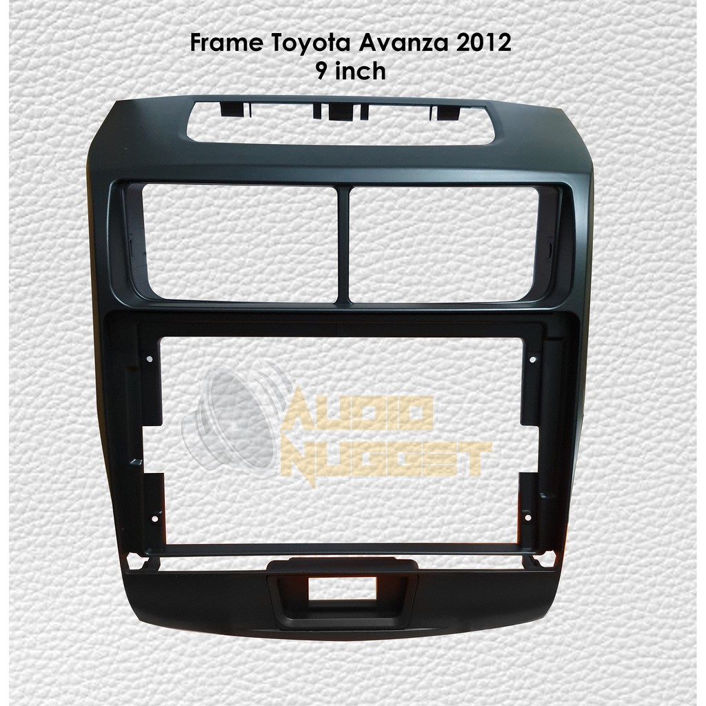 Frame panel head unit android Toyota Avanza 2012 9 inch