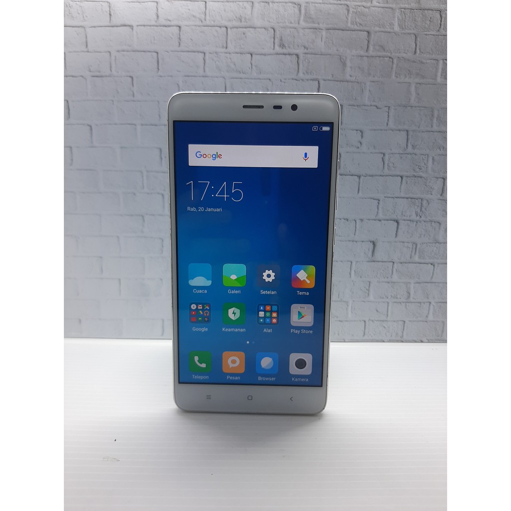 HANDPHONE HP XIAOMI REDMI NOTE 3 3/32GB HP AJA SECOND SEKEN BEKAS