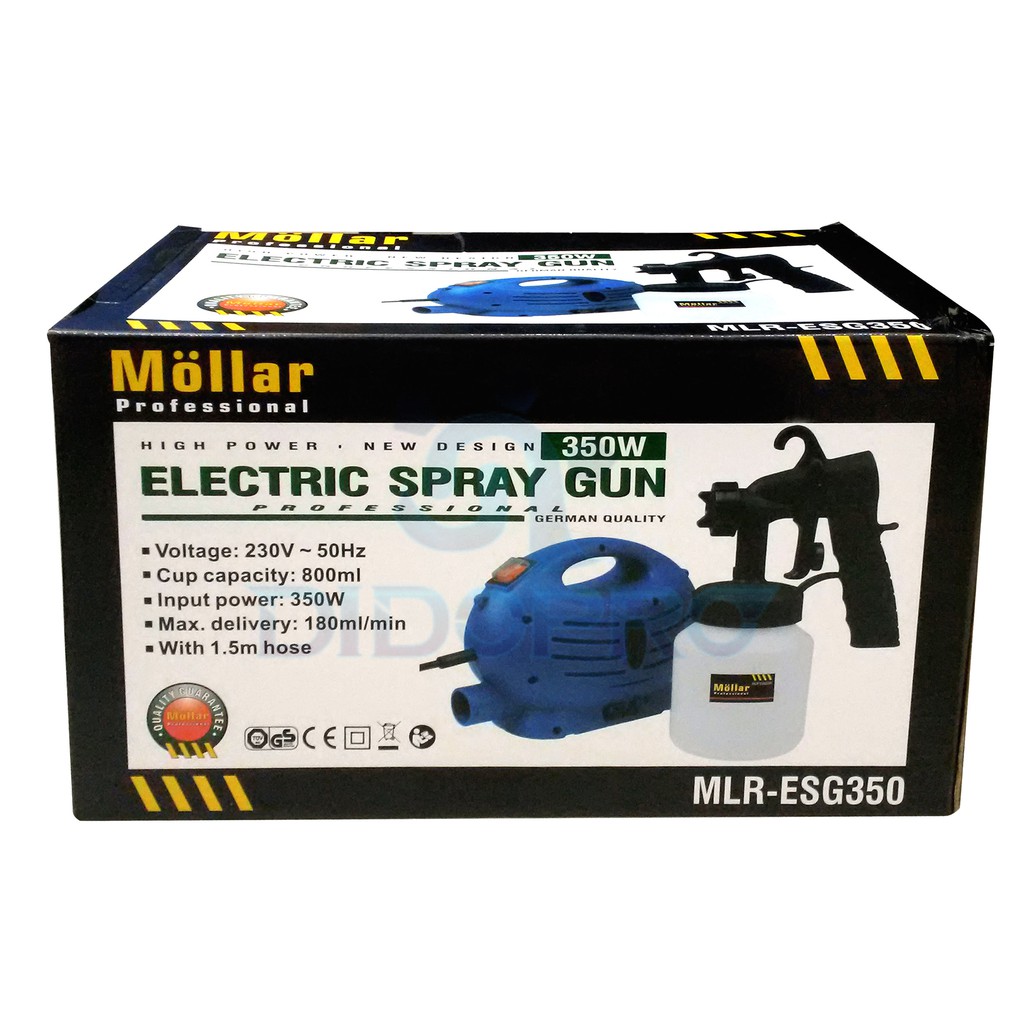 Paint Zoom Paint Gun Spray Gun Set Merk Mollar