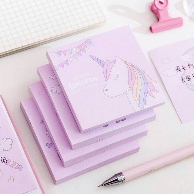 

(BS19) Memo blok / Sticky memo / kertas memo / sticky note unicorn