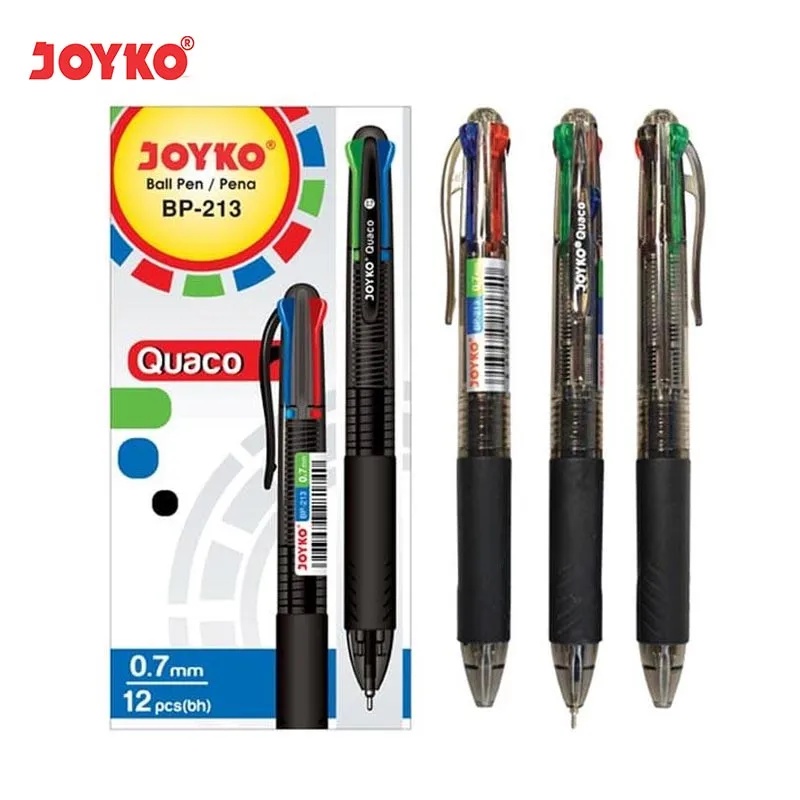 

Joyko Ball Pen BP-213 / Joyko Pena 4 Warna Quaco