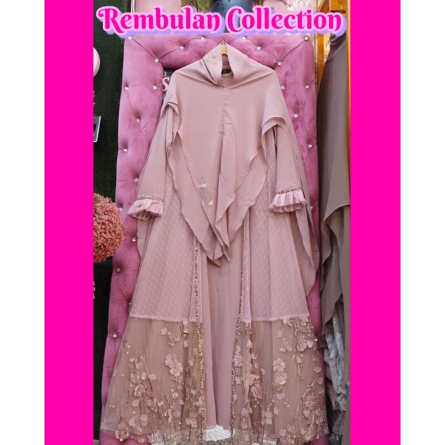 dress muslim/gis terbaru/gamis syari Mahagaya