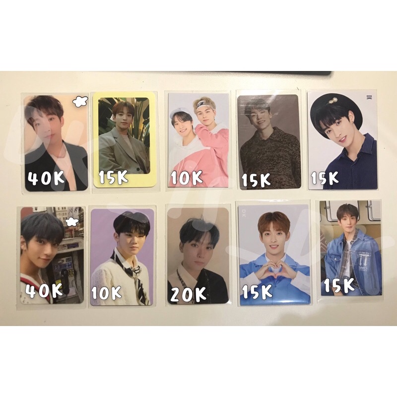 SALE PC DOKYEOM MINGYU JOSHUA WONWOO MARK JIHOON PILOT GRID