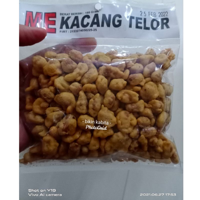 

Kacang Telor Berat -180 Gram Cemilan Khas Cirebon