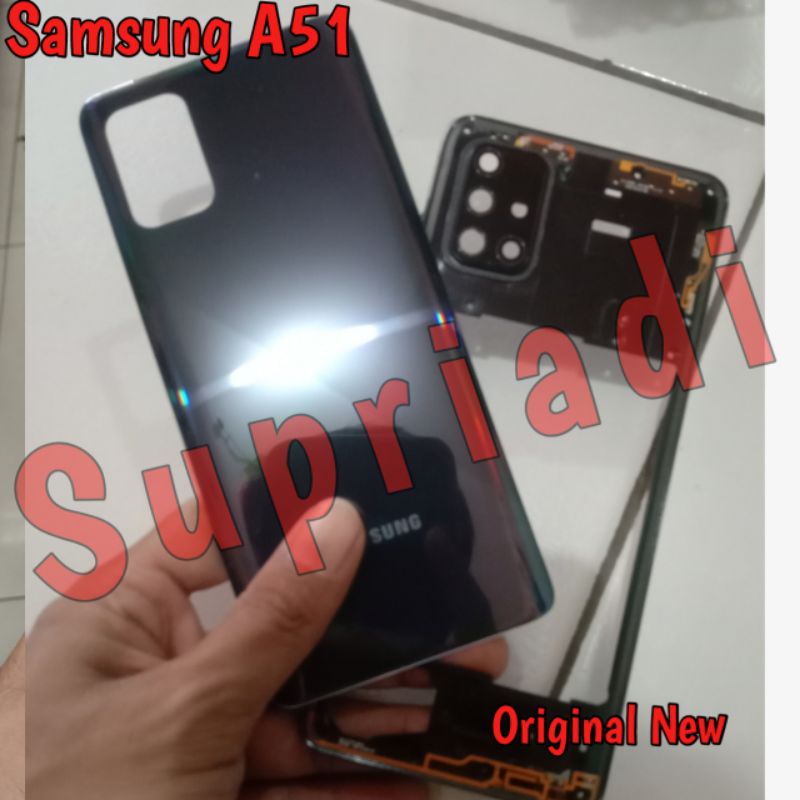 Backdoor Back Cover Casing Kesing Samsung A51 Tutup Belakang Samsung A51 Original