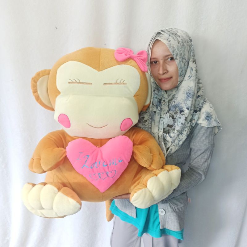 boneka Monyet cantik jumbo murah