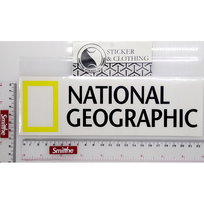 Stiker NATGEO 2W 22 cm national geographic Cutting Sticker waterproof