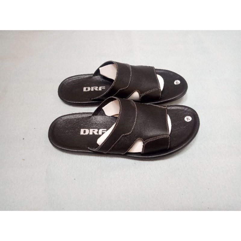 sandal pria , kulit garut