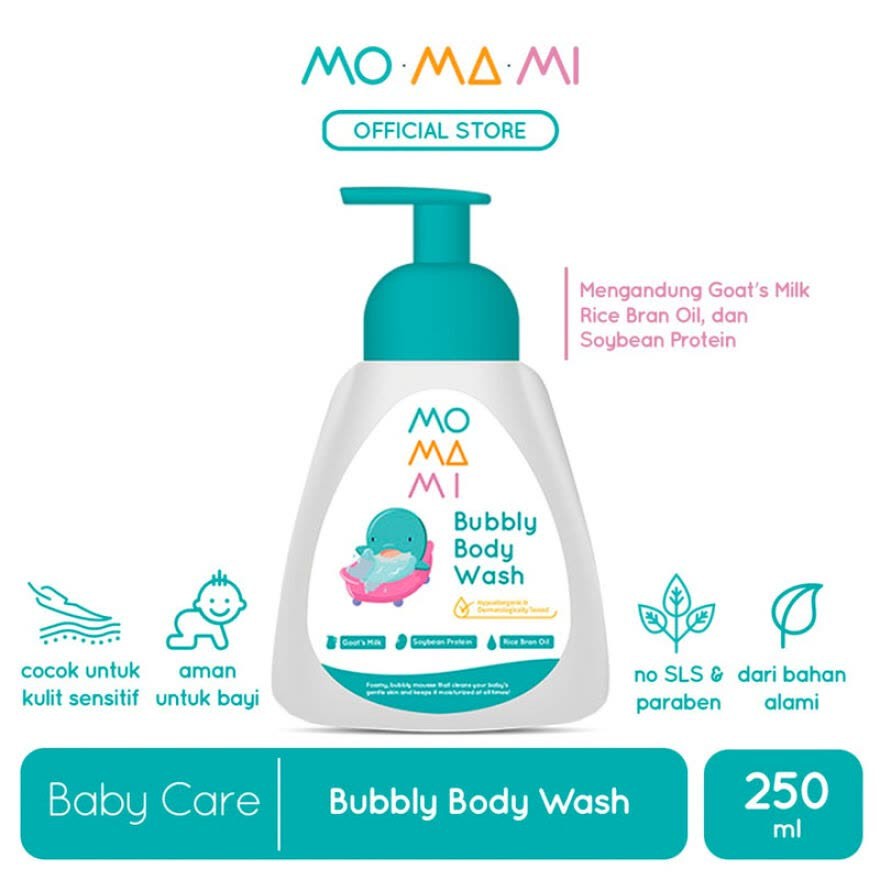 Momami Bubbly Body Wash 250ml