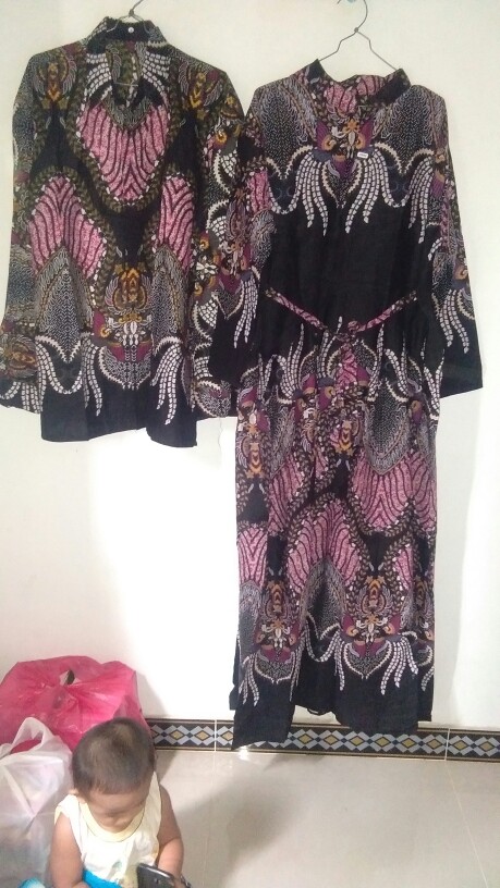 Maura Couple - Sania Ruffle Batik Couple Ori Ndoro Jowi Garansi Termurah Shopee - Harga Satuan Pisah