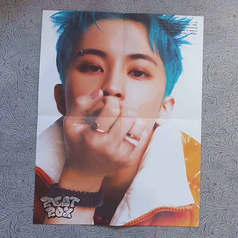 Official Folded Poster Mark NCT Dream Beatbox