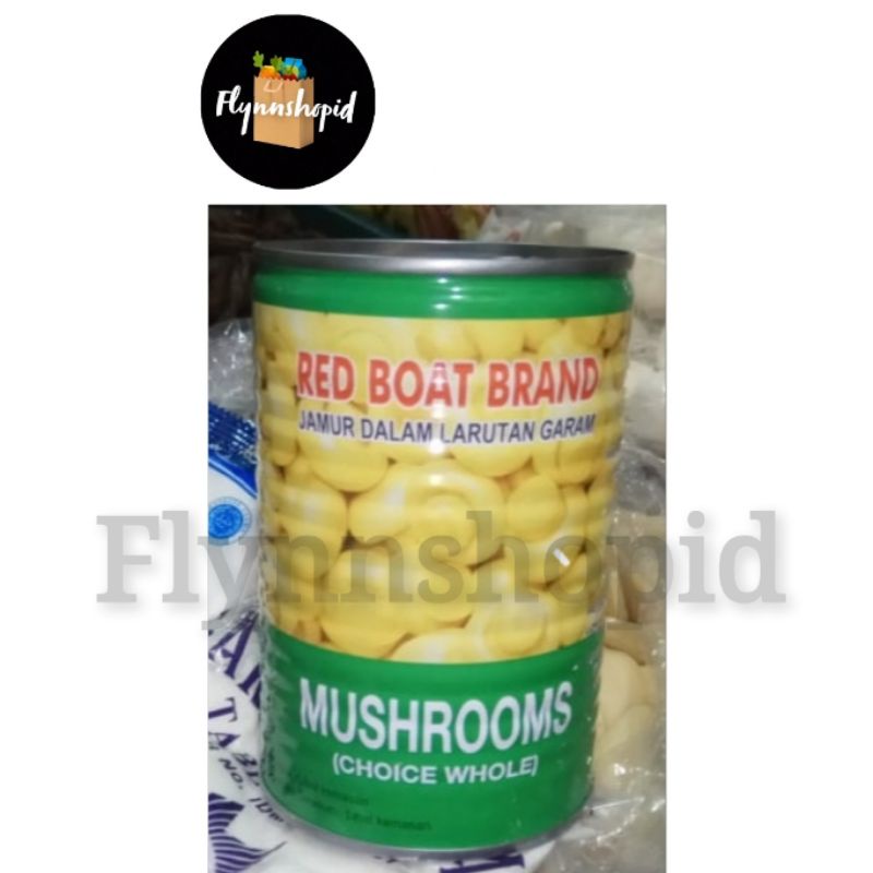 

Jamur Kaleng / Canned Mushrooms (Choices Whole) Red Boat Brand