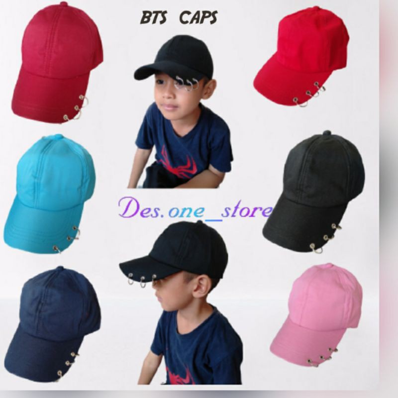 topi cincin anak  topi anting anak model topi baseball anak  topi K-Pop anak