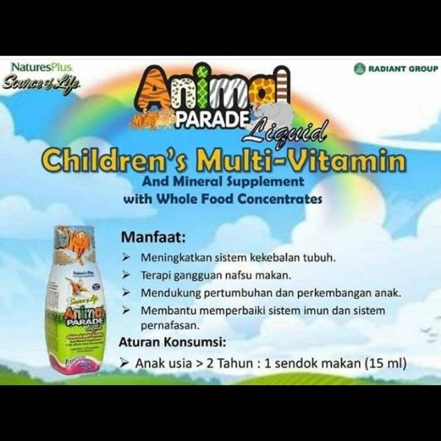 Nature plus animal parade liquid