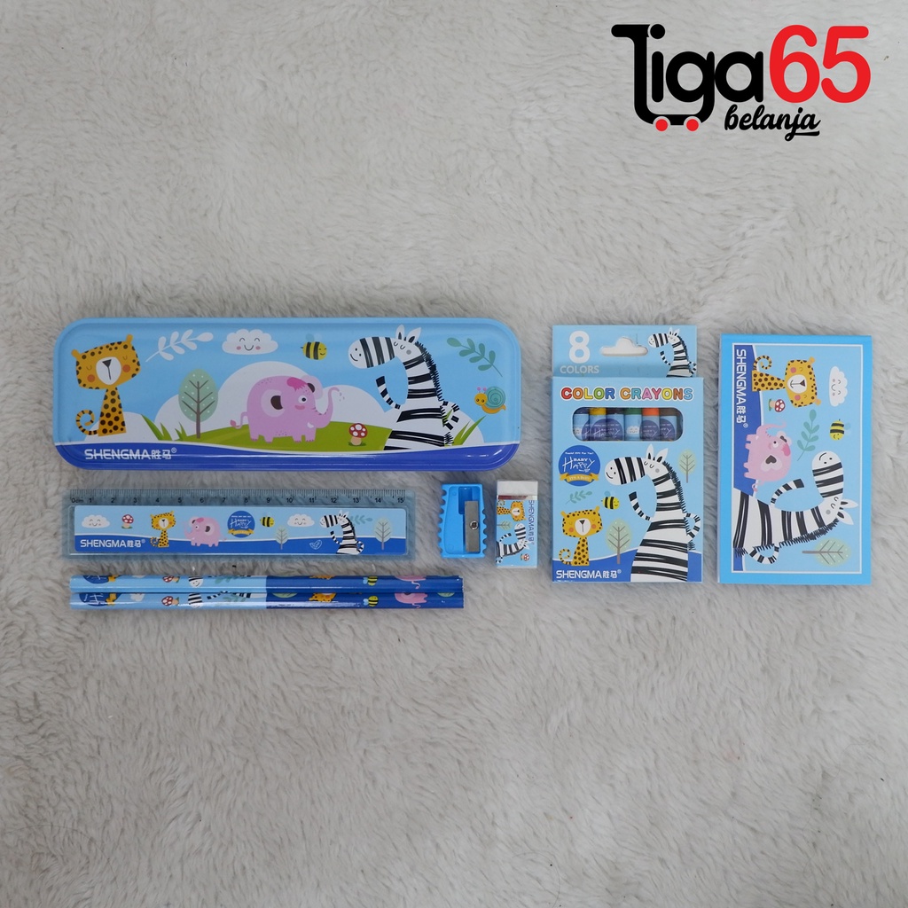 365 STATIONERY SET #41178 Buku &amp; Alat Tulis Anak / Karakter Fancy Gambar Lucu