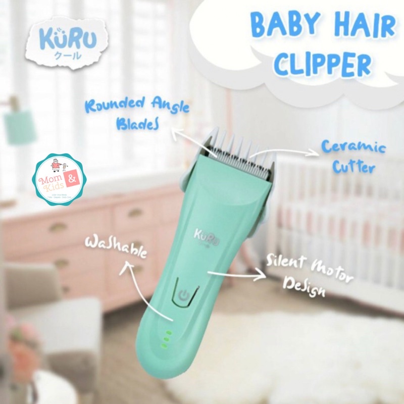 Kuru Electric Baby Hair Clipper - Alat Cukur Rambut Bayi Elektrik