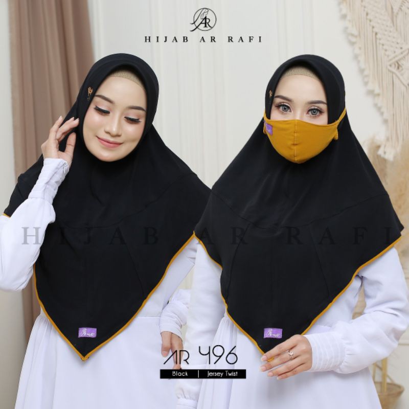 Hijab Arrafi :Ar 496 free masker