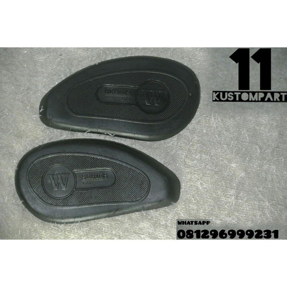 emblem karet tangki kawasaki w175 Terlaris