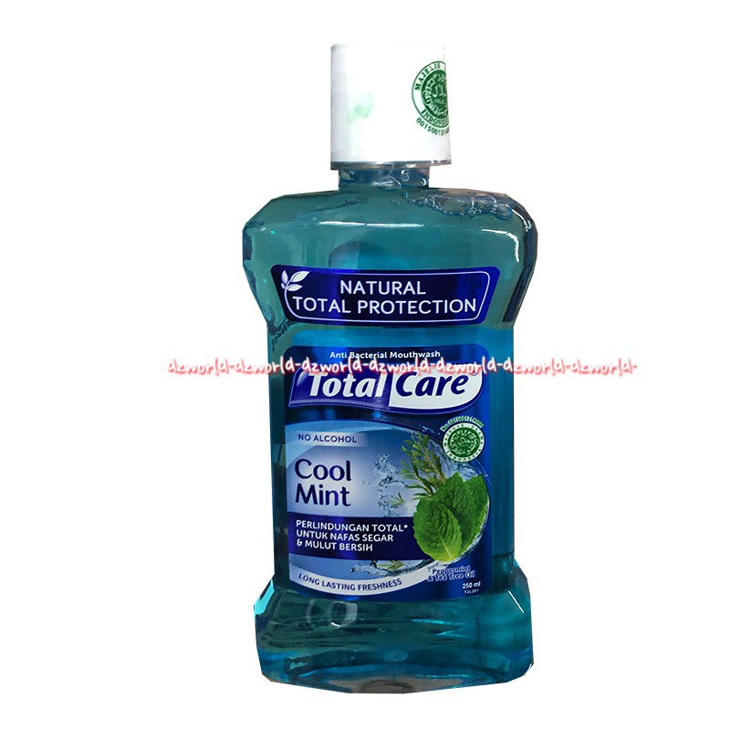 Total Care Siwak Sensitive Teeth  Cool Mint 250ml Obat Kumur Untuk Gigi Sensitif Totalcare