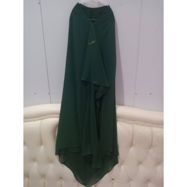 Khimar sisesa short naomi pine green