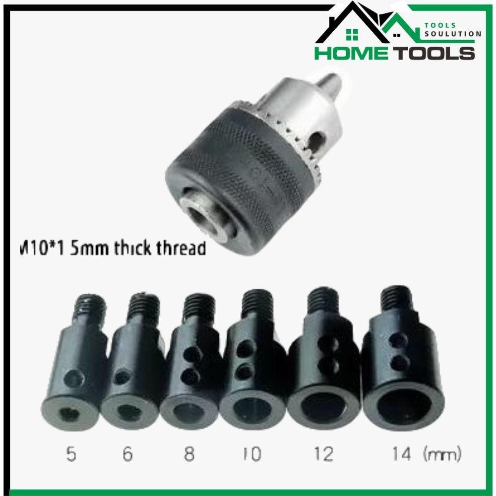 Adaptor Dinamo 775 Ke Gerinda Sambungan As Dinamo M10 Konektor Buat Mesin Pompa Air Adaptor Bor Mult