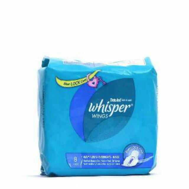 Pembalut Whisper Heavy Flow & Overnight Wings Isi 8