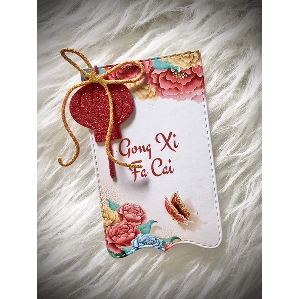 Hang tag imlek - kupu - Bisa custom nama