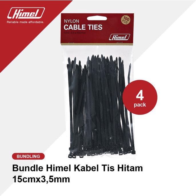 

Bundle Himel Kabel Tis Hitam 15Cmx3,5Mm Terlaris