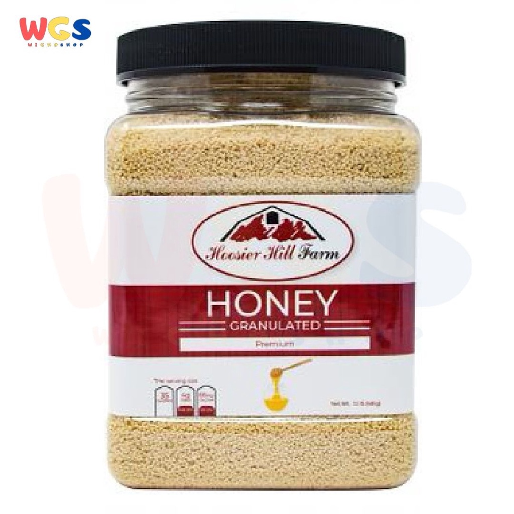 Hoosier Hill Farm Granulated Honey Crystals 1.5 lb 681gr - Tepung Madu