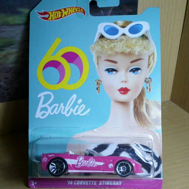 barbie 60th anniversary hot wheels