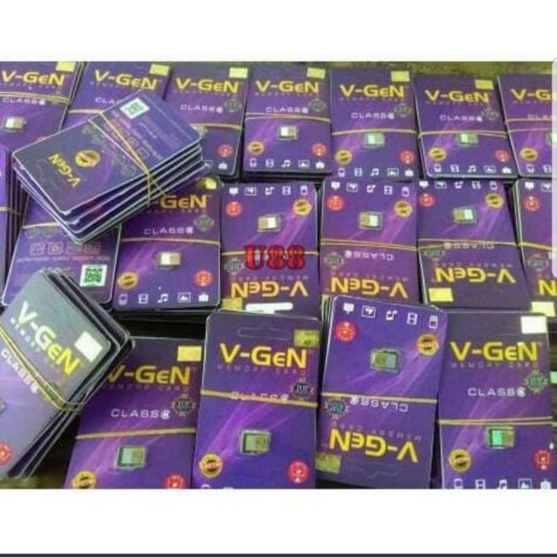 V-Gen Micro SD 8Gb  Vgen Micro memory Card 8Gb