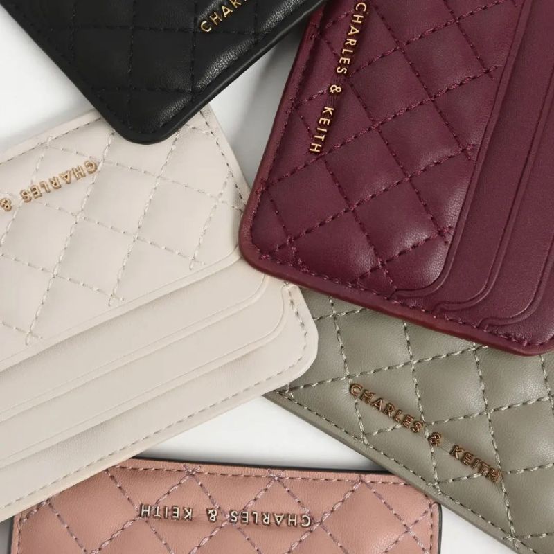 12.12 SALE | CK Cleo Quilted Card Holder