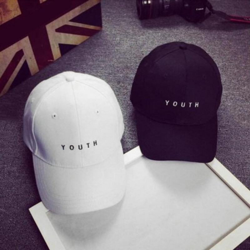 Topi Baseball Motif Bordir Tulisan YOUTH Ala Hip Hop Warna Topi Baseball Motif Bordir Tulisan YOUTH Ala Hip Hop Warna