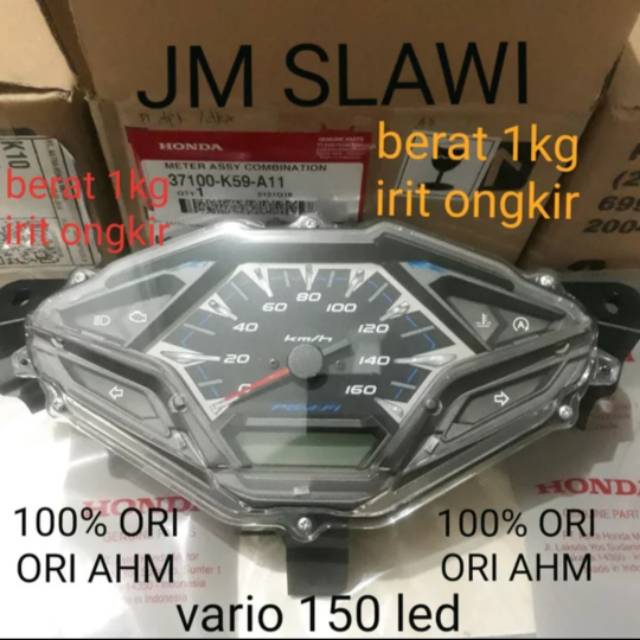 37100-K59-A11 Speedometer assy vario 125 vario 150 led 2015-2017 asli AHM