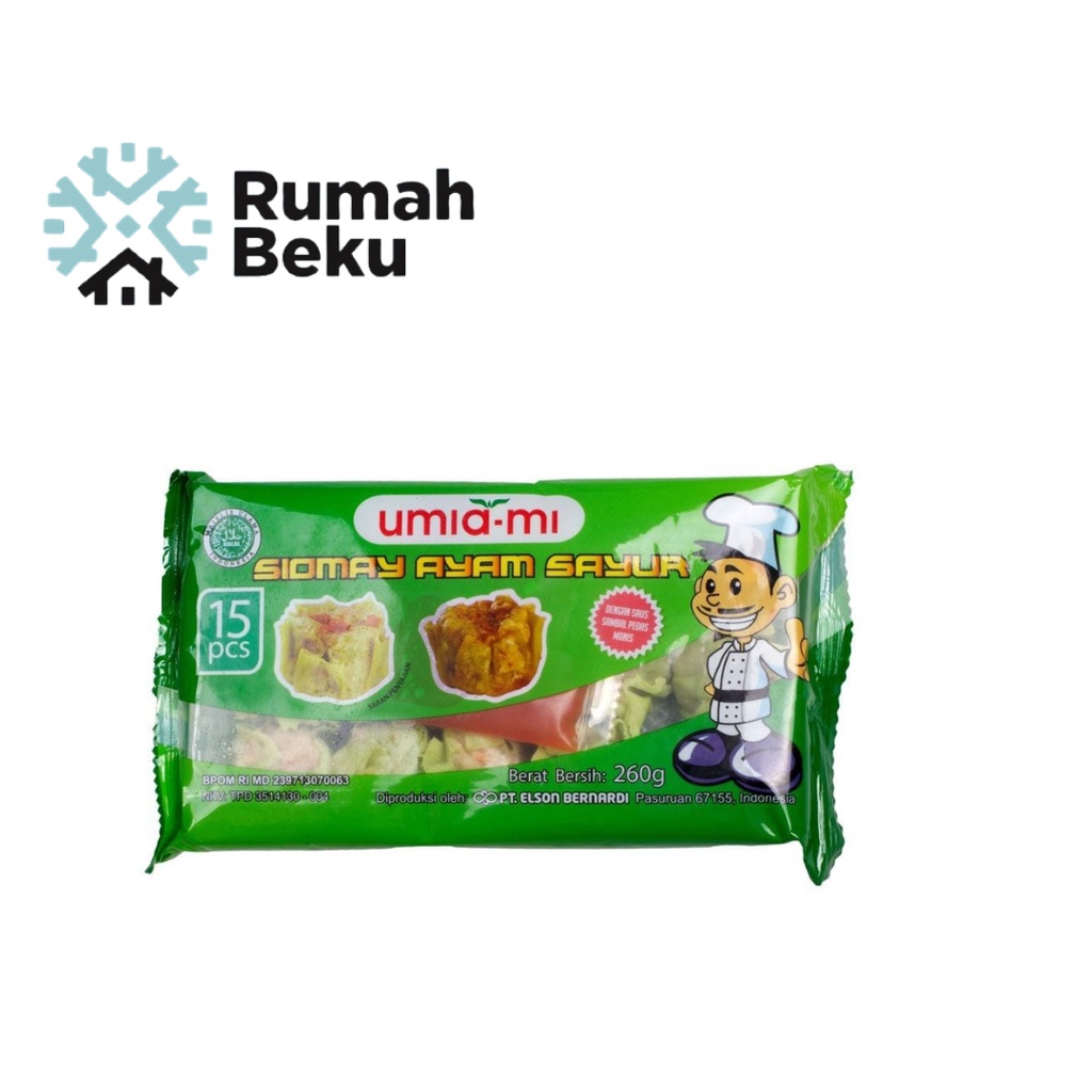 

UMIAMI SIOMAY AYAM SAYUR ISI 15