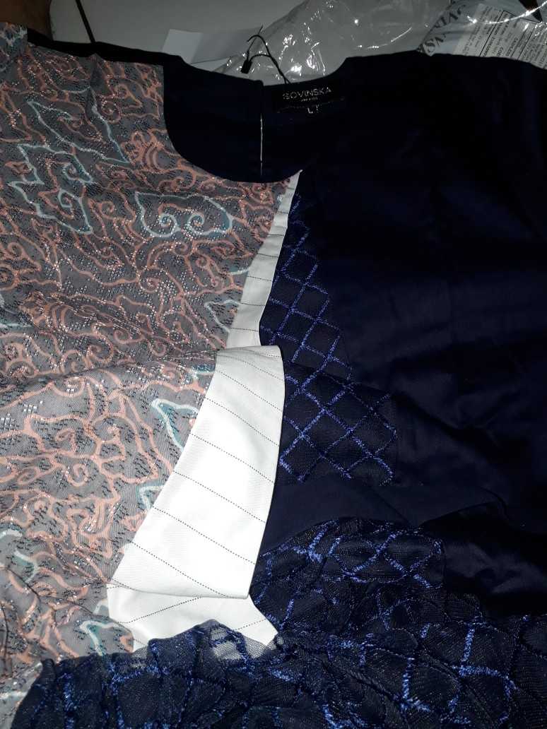 Gamis Batik Mt 33 Navi
