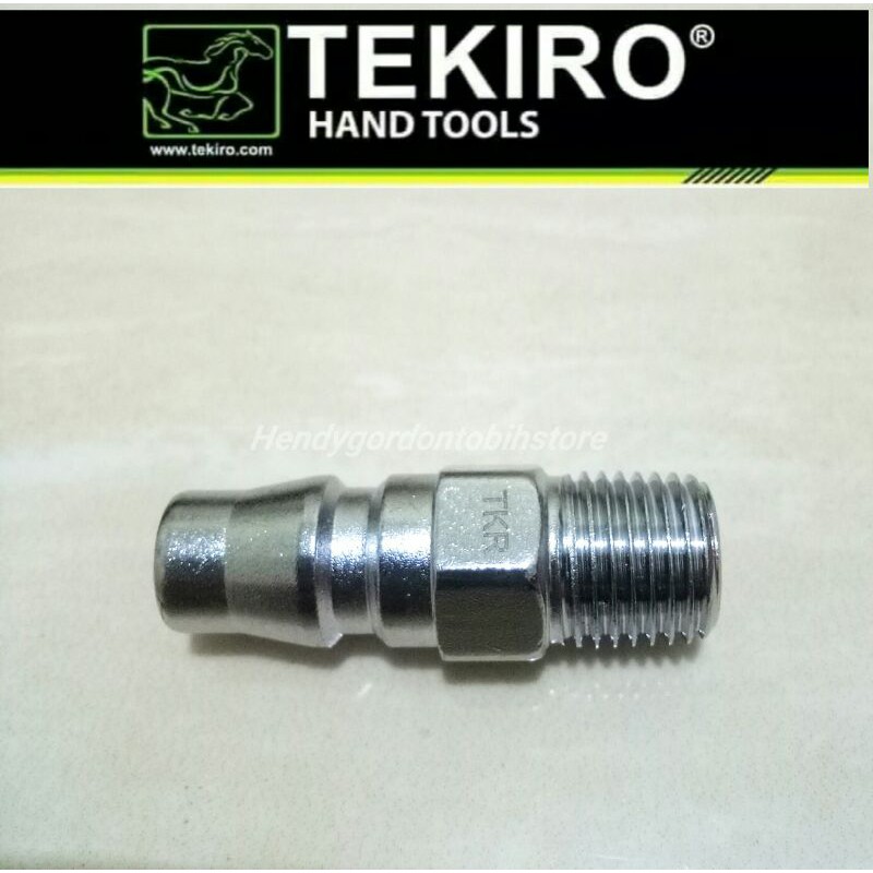TEKIRO Quick Coupler Plug 20 PM / Nepel sambungan Selang angin Kompresor tekiro