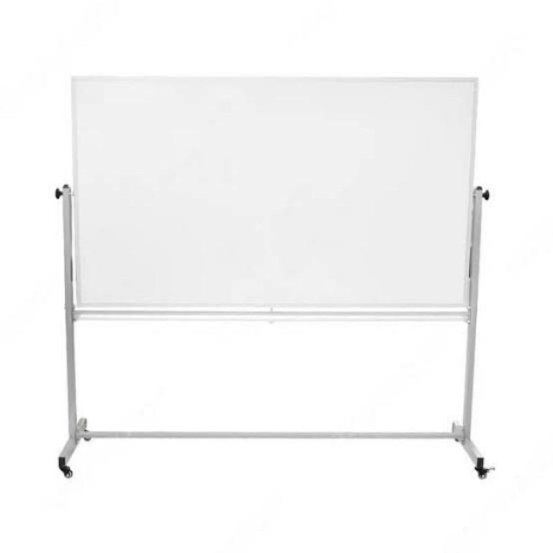 

PAPAN TULIS || WHITE BOARD PAKAI TIANG UKURAN 180 X 120