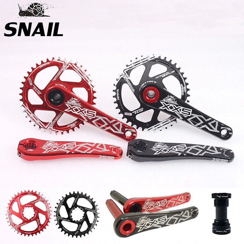 IMPORT MTB Bike GXP Crankset 7075-T6 Crank Chainset 34T 36T 38T 40T 170mm Crank For Sram GXP XX1 X9