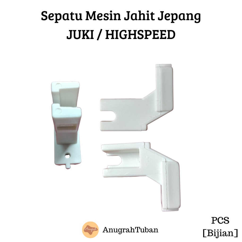 Sepatu Mesin Jahit Jepang JUKI / HIGHSPEED [Plastik]