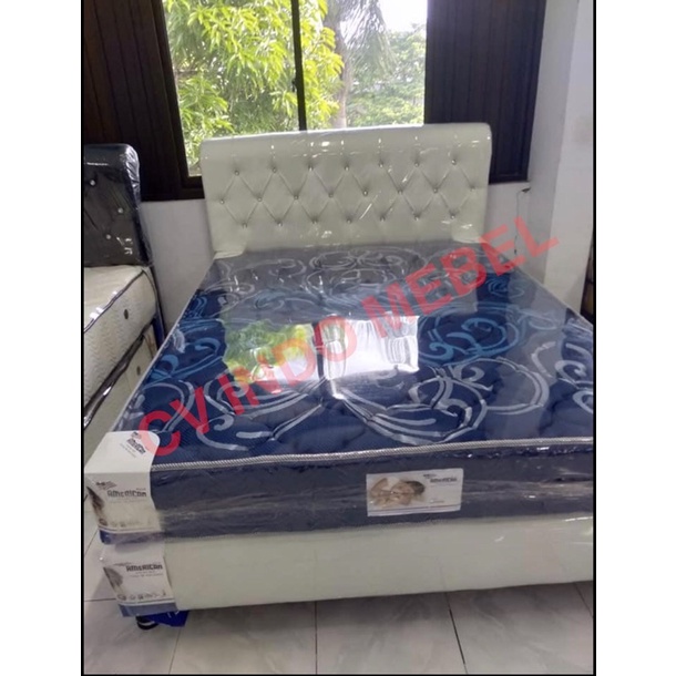 springbed american pillo matras kasur supreme ready stock makassar murah garansi berkualitas premium